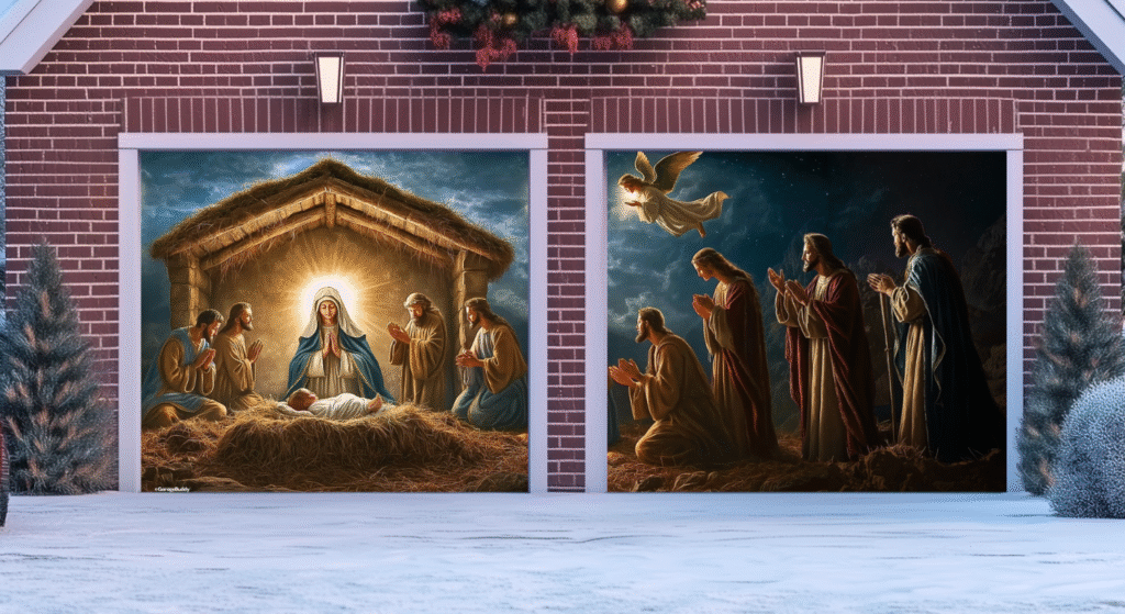 Garage-Friendly Christmas Decoration Ideas That Are Easy to Install